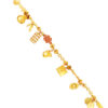 TOMEI Nine Elements Of Life Bracelet, Yellow Gold 916