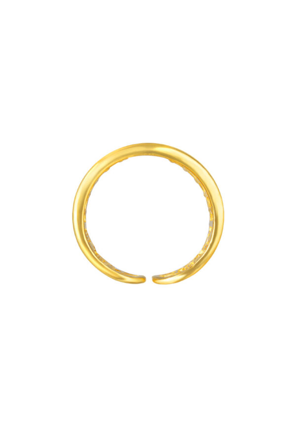 TOMEI Fortune Collection Abacus Men Ring, Yellow Gold 999