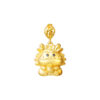 TOMEI Happy Joyful Dragon Pendant, Yellow Gold 916