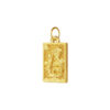 TOMEI Dragon Pendant, Yellow Gold 999