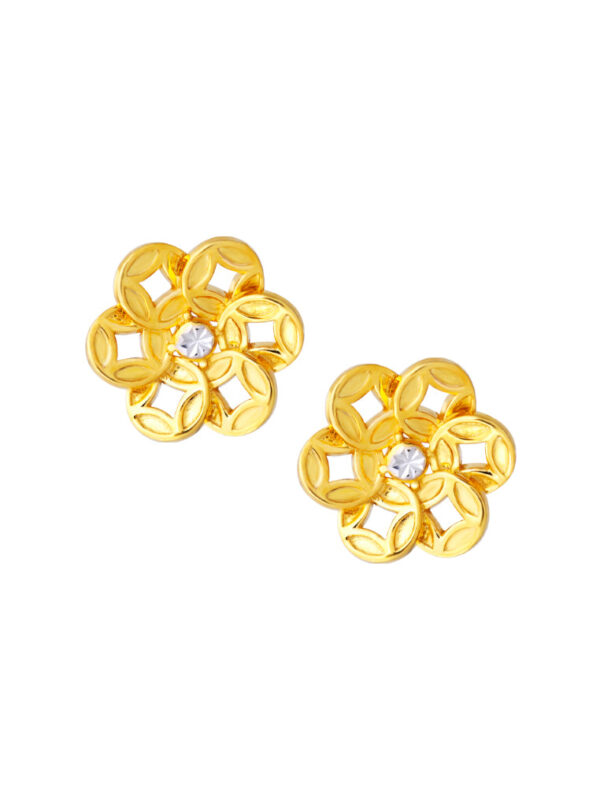 TOMEI Good Luck Earrings, Yellow Gold 916