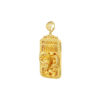 TOMEI Dragon Abacus Pendant, Yellow Gold 916