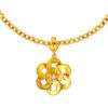 TOMEI Good Luck Pendant, Yellow Gold 916