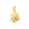 TOMEI Good Luck Pendant, Yellow Gold 916
