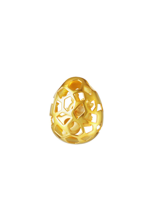 TOMEI Newborn Dragon Pendant, Yellow Gold 916