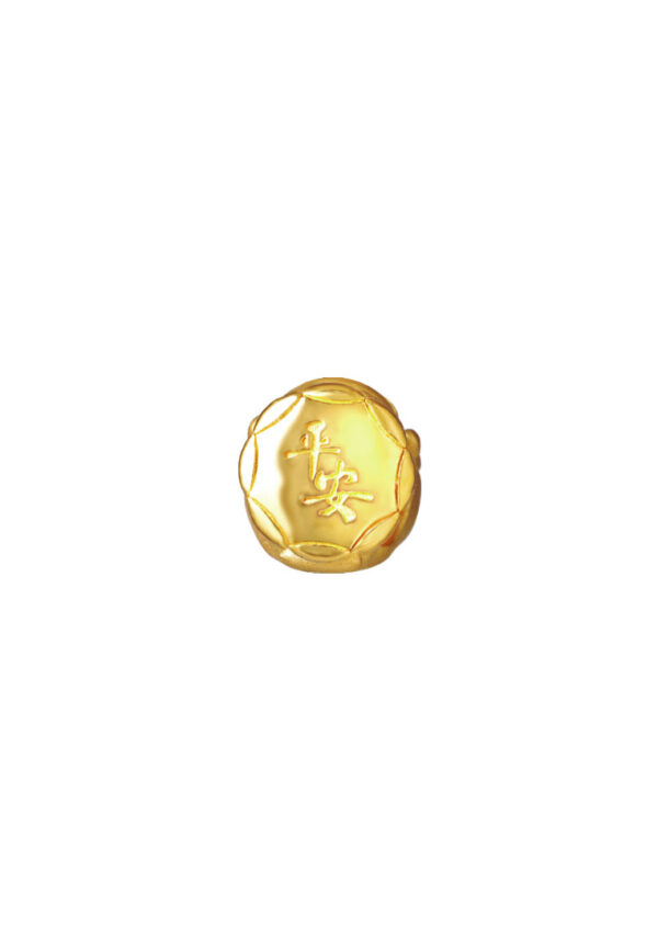 TOMEI Chomel Guan Yin Charm, Yellow Gold 916