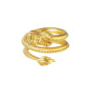 TOMEI Dragon Ring, Yellow Gold 916