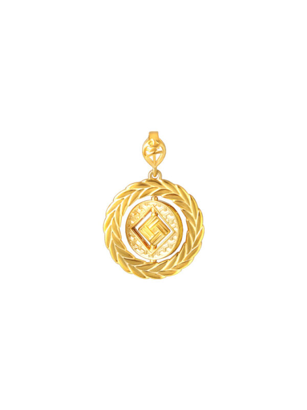 TOMEI Bumper Harvest Pendant, Yellow Gold 916