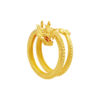 TOMEI Dragon Ring, Yellow Gold 916