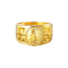 TOMEI Blissful Ring, Yellow Gold 916
