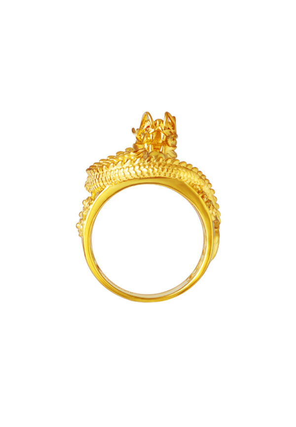 TOMEI Dragon Ring, Yellow Gold 916