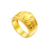 TOMEI Blissful Ring, Yellow Gold 916