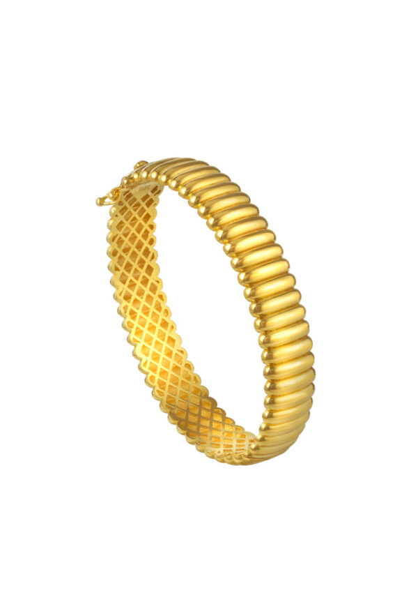TOMEI Lusso Italia Bangle, Yellow Gold 916
