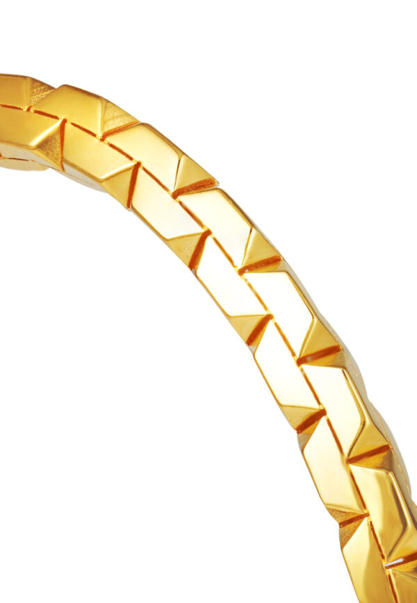 TOMEI Lusso Italia Bangle, Yellow Gold 916