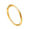 TOMEI Lusso Italia Bangle, Yellow Gold 916