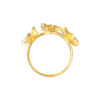 TOMEI Lusso Italia Flower Ring, Yellow Gold 916