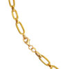 TOMEI Lusso Italia Statement Chain Link Necklace, Yellow Gold 916