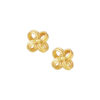 TOMEI Lusso Italia Knotted Flower Earrings, Yellow Gold 916