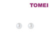 TOMEI Pearlfect Love Earrings(5mm), Rose Gold 750