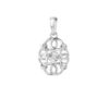 TOMEI Diamond Pendant Set I White Gold 585 (14K) (P6204)