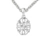 TOMEI Diamond Pendant Set I White Gold 585 (14K) (P6204)