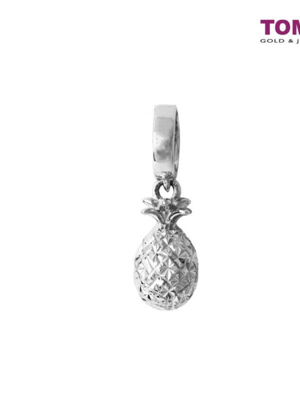 TOMEI Charm of Pineapple with Prosperity Delight | White Gold 585 (14K) (P5612)