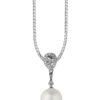 TOMEI Precious Pearl Pendant, White Gold 750 (P6279)
