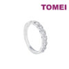 TOMEI Diamond Ring, White Gold 750