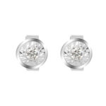 TOMEI Insignia Series, Diamond Earrings, White Gold 585