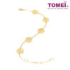 TOMEI Blossoming Roses Bracelet, Yellow Gold 916