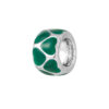 Bedecked with Verdant Hearts Charm | Tomei White Gold 585 (14K) (P5638)