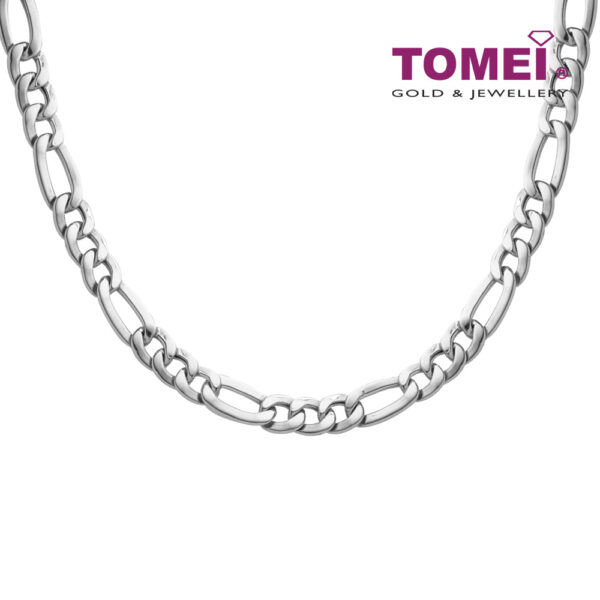 TOMEI Necklace (Unisex), White Gold 750