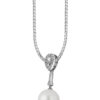 TOMEI Precious Pearl Pendant, White Gold 750 (P6279)