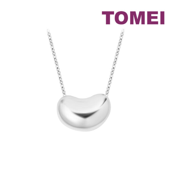 TOMEI Perfect Love Necklace, White Gold 750