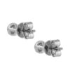 TOMEI Insignia Series, Diamond Earrings, White Gold 585