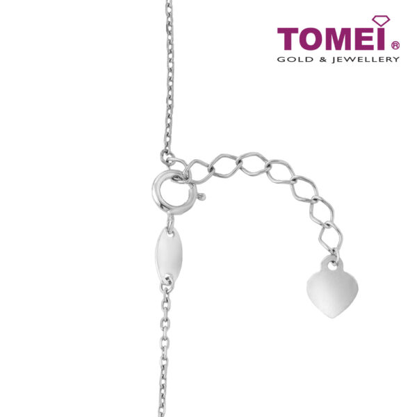 TOMEI Candies Bracelet, White+Rose Gold 585