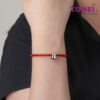 TOMEI Lucky Gourd Charm, White+Rose Gold 585