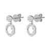 TOMEI Charlie Earrings, White Gold 750