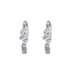 TOMEI Diamond Earrings, White Gold 585