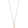TOMEI Diamond Pendant Set Of Happiness, White Gold 585