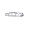 TOMEI Pavo Collection Diamond Ring, White Gold 375