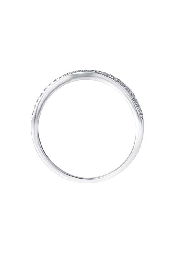 TOMEI Pavo Collection Diamond Ring, White Gold 375