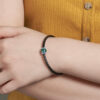 Bedecked with Verdant Hearts Charm | Tomei White Gold 585 (14K) (P5638)