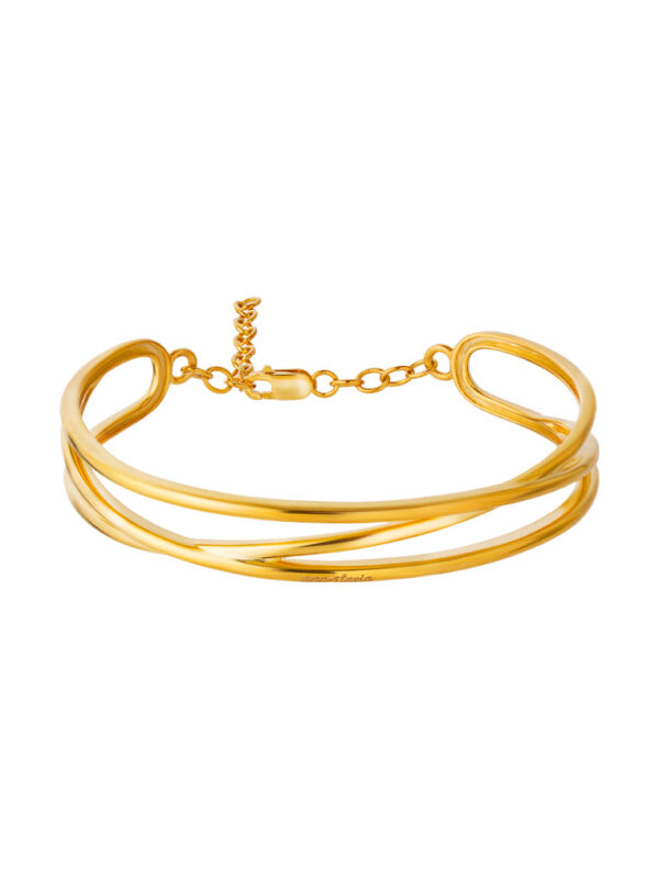 TOMEI Anastasia Bangle, Yellow Gold 916