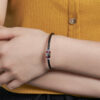 TOMEI Charm of Barrel with Interlaced Love Vibes | White Gold 585 (14K) (P5648)