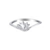 TOMEI Pavo Collection Diamond Ring, White Gold 375