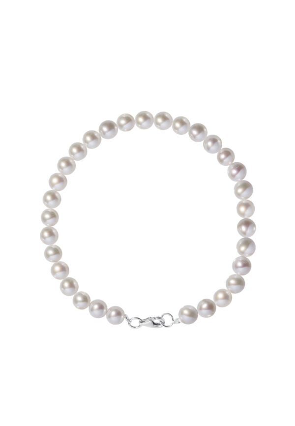 TOMEI Edison Pearl Bracelet, White