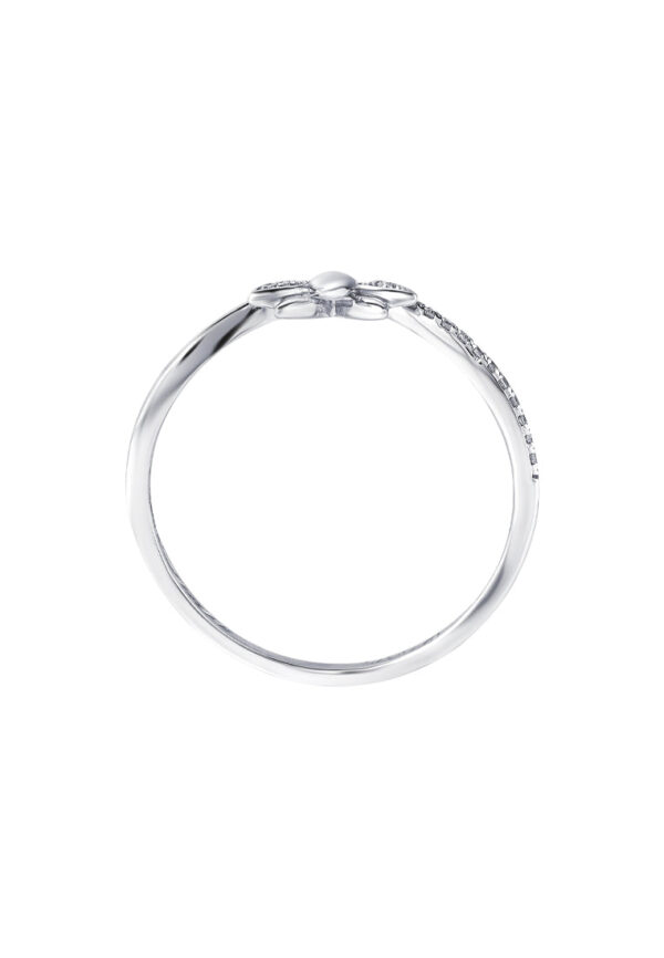 TOMEI Pavo Collection Diamond Ring, White Gold 375