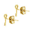 TOMEI Key Earrings, Yellow Gold 585