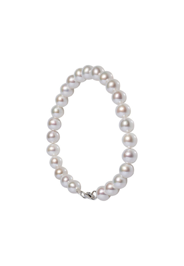 TOMEI Edison Pearl Bracelet, White